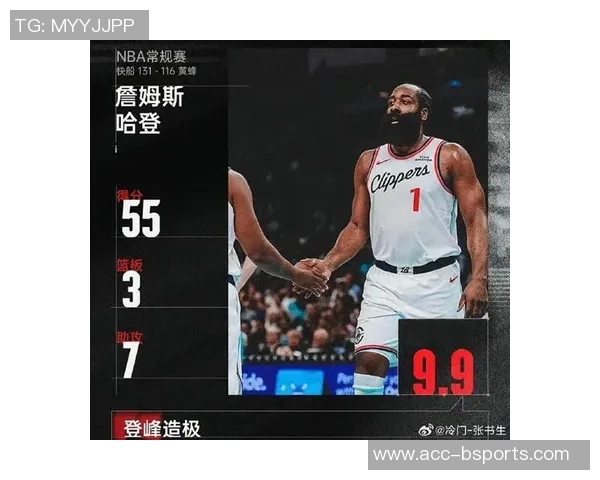 哈登首节表现抢眼轻松拿下11分3篮板2助攻正负值高达14